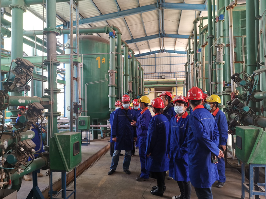 图为云南云天化股份有限公司红磷分公司的节水设施